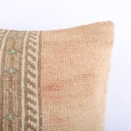 Handwoven Turkish Kilim Pillow Cover Boho Home Decor - 18x18 - thumbnail 3