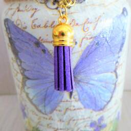 Butterfly Light Jar Glass Candle Holder - thumbnail 4
