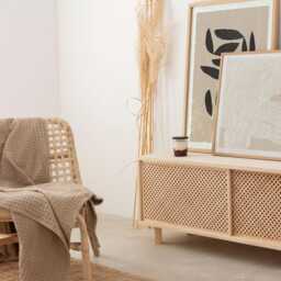 Solid Wood Tv Cabinet, Multimedia Console - Mora - thumbnail 2