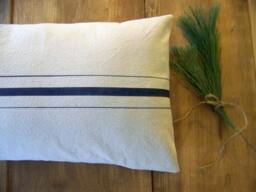 Farmhouse Striped Pillow - thumbnail 1