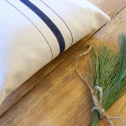 Farmhouse Striped Pillow - thumbnail 2