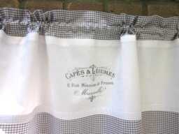 Curtain Vichy Cafes & Legumes - thumbnail 1