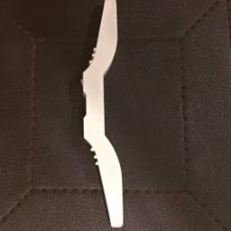 4 X White Roman/Festoon/Venetian/Roller Blind Curtain Cleats - thumbnail 2