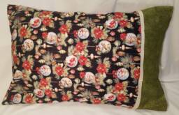 Christmas Ornament With Black Background Standard/Queen Pillowcase