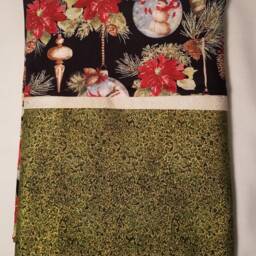 Christmas Ornament With Black Background Standard/Queen Pillowcase - thumbnail 3