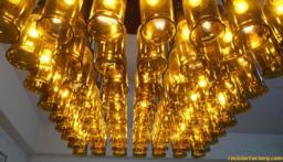 Beer Bottle Chandelier For Restro Bar - Cafe Hotel Light Fixture