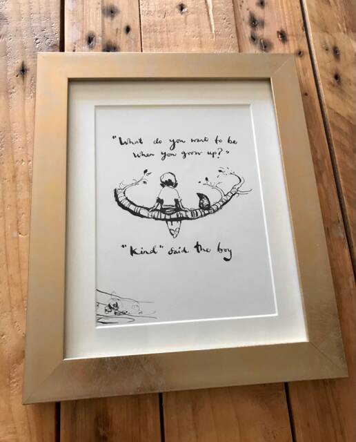 Framed Print From The Boy Mole Fox & Horse By Charlie Mackesy - image 1