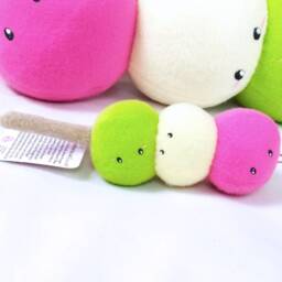 Novelty Pillow, Dango Plushie-Kawaii Dongo Plush-Food-Food Plushie-Foodies-Gifts-Japanese-Japan-stuffies-stuffed Food-Cute-Kawaii - thumbnail 4