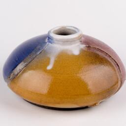 Multicolore Vase 4, Hand Thrown Stoneware Ceramics - Unica Fired in Reduction With Self Developed Glazes & Oxides [Id3451735] - thumbnail 2