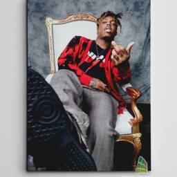 Juice Wrld - Canvas Print Wall Art Music Decor Picture Ready To Hang -C538 - thumbnail 2