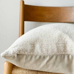 Neutral Natural Color & Fiber Pillow Cover - thumbnail 3