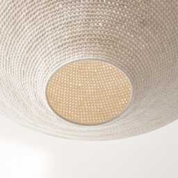 Lanna Crochet Pendant Lamp Japandi Nordic Lighting, Minimalist Home Hanging Light - thumbnail 4
