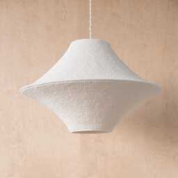 Lanna Crochet Pendant Lamp Japandi Nordic Lighting, Minimalist Home Hanging Light - thumbnail 2