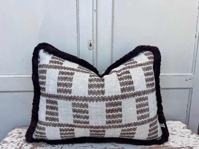 Cushions Made in Fermoie Cove Linen Luxury Designer Decorative Rust Neutral Cushion Pillow Throw Cover - image 1