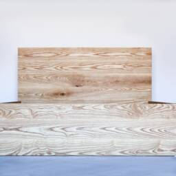 Modern Solid Wood Bed Frame, Customizable Bed, Handmade Head Board - thumbnail 4
