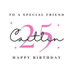 Friend 25Th Birthday Candle Gift Set Box Gifts Present Friends - thumbnail 4
