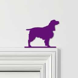 Door Topper Springer Cocker Spaniel Dog Various Colours Decorative Sign - Sign, Novelty Wall Decor, Frame Art, Art - thumbnail 4