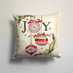 Christmas Cushion Cover/Bird Throw Pillow Cover/Santa Claus, Christmas Pillows Socks Print Covers/Bell Xmas Top - thumbnail 3