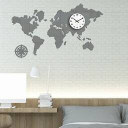 Big Wall Clock World 120 X 70cm/47, 24 - thumbnail 3