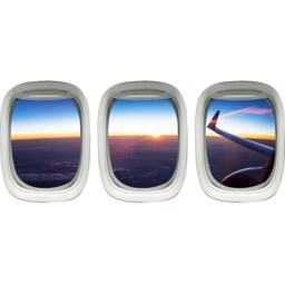 Vwaq Aviation Wall Decals, Airplane Wing Stickers - Aircraft Art Decor - Ppw39 - thumbnail 2