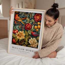 William Morris Print, Art, Exhibition Poster, Botanical Gifts, Floral Decor, Art Wall - thumbnail 2