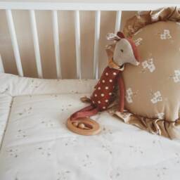 Carmel Floral Pillow With Ruffles Round, Square, Or Rectangle - thumbnail 3