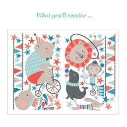 Circus Wall Sticker - thumbnail 2
