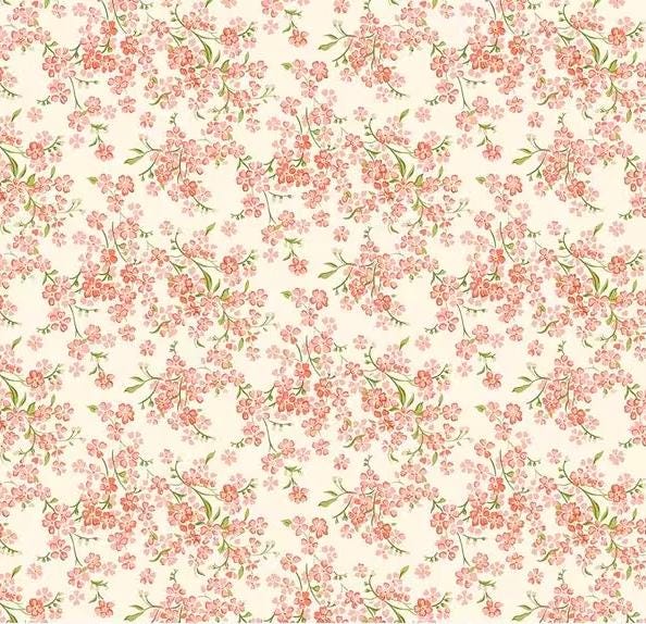 Liberty Of London Crib Sheet Or Changing Pad Cover - Pink Floral Nursery - image 1
