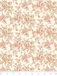 Liberty Of London Crib Sheet Or Changing Pad Cover - Pink Floral Nursery - thumbnail 2