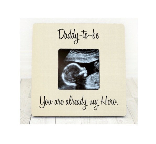 Personalized Daddy To Be Picture Frame New Dad Gift - image 1