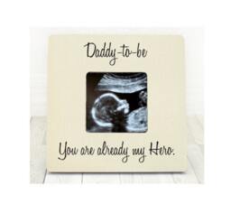 Personalized Daddy To Be Picture Frame New Dad Gift - thumbnail 1