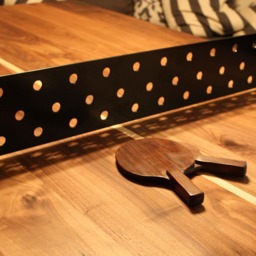 Custom Ping Pong Table Tennis Steel Net Powder Coated Only - thumbnail 2