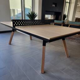 Custom Ping Pong Table Tennis Steel Net Powder Coated Only - thumbnail 3