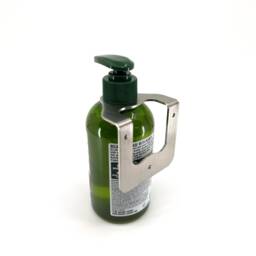 Brushed Stainless Soap Dispenser Wall Bracket To Suit Carex 250Ml, 335Ml & Original Source - thumbnail 2