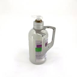 Brushed Stainless Soap Dispenser Wall Bracket To Suit Carex 250Ml, 335Ml & Original Source - thumbnail 4