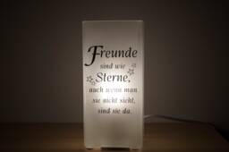 Lamp With Slogan, Customizable - thumbnail 1