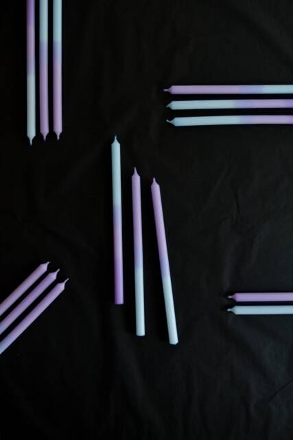 No. 18 - Set Of 3 Rod Candles Thin