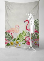 Flamingo Tropical - Wall Tapestry Tapestry Hangings Wanderlust Bohemian Home Decor Dorm T#31