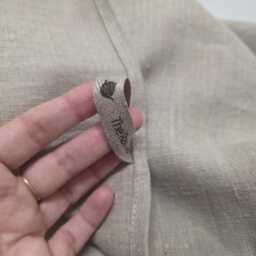 Raw Linen Body Towel, Rough Texture Bath Or Sauna Towel - thumbnail 2