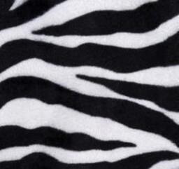 Zebra Pillow Cover, Designer Throw Pillow, Decorative Black & White Animal Print Cover - thumbnail 3