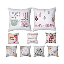 Christmas Velour Cushion Festive Home Decor, Made in UK - 43x43cm
