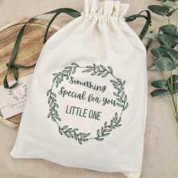 Personalised Soft Baby Gift Blanket, Cotton Muslin & Minky Layer Embroidered Name Blanket Gift, Newborn - thumbnail 3