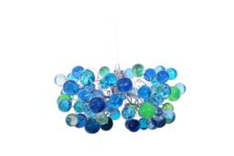Ceiling Pendant Light With Sea Color Bubbles, For Living Rooms, Kitchen Island, Bedroom Or As Bedside Lamp - thumbnail 1
