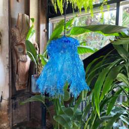 The Roji Lamp. Handcrafted Lighting Resin Pendant Lamp, Drip Melting Jellyfish Light, Handmade Unique Organic Sculptural Home Decor - thumbnail 3