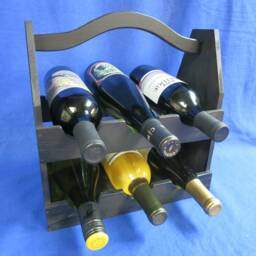 6 Bottle Wine Rack - thumbnail 2