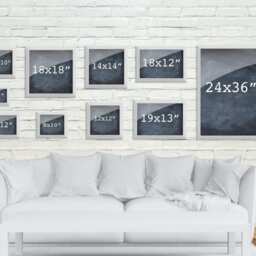 Atlanta Home Decor Wall Art, Atlanta Skyline, Poster, Wall Art - thumbnail 3