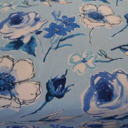 New Printroses.florals.blue Pillow Covers.toss Pillows.throw Pillows.cushion Covers.home Decor Accents.slipcovers.spring Pillows - thumbnail 2