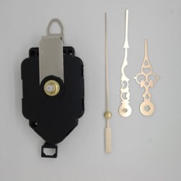Golden Clock Pendulum Mechanism Golden Style Hands 6.8/9.8cm Diy Quartz Movement Creation Repair - thumbnail 2