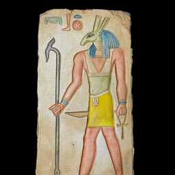 Handcrafted God Seth Statue Authentic Egyptian Decor - thumbnail 4