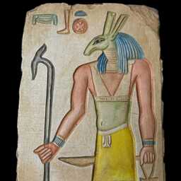 Handcrafted God Seth Statue Authentic Egyptian Decor - thumbnail 2